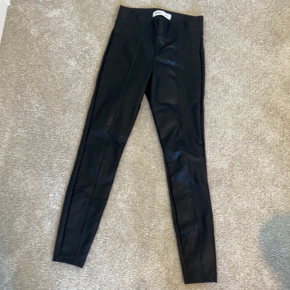 Old Navy Stevie High Rise leather leggings
